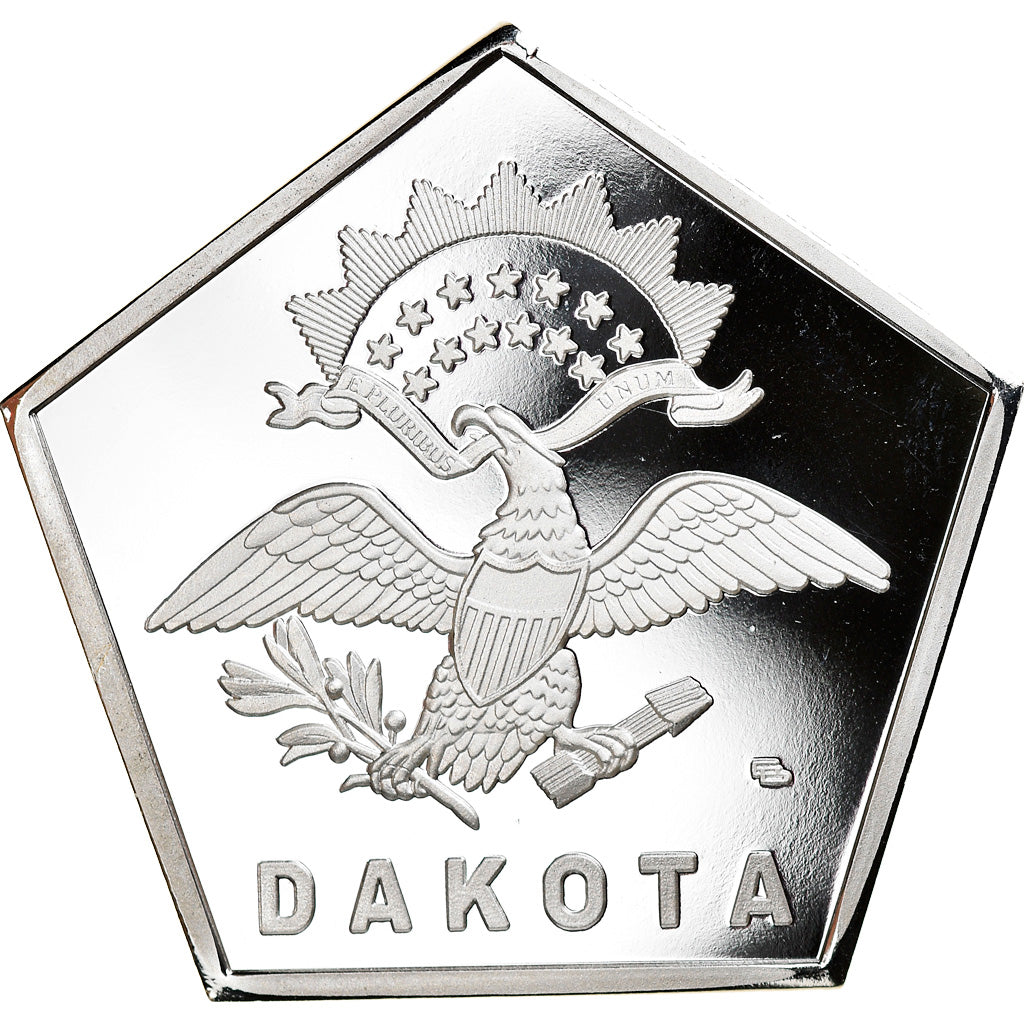Coin, United States, Dakota, 20 Dollars, 2020, MS(65-70), Silver Clad