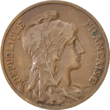 FRANCE, Dupuis, 10 Centimes, 1902, Paris, KM #843, EF(40-45), Bronze, 30,...