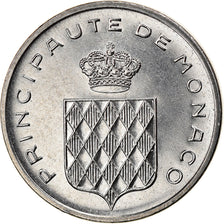 Coin, Monaco, Rainier III, Centime, 1976, AU(55-58), Stainless Steel, KM:155