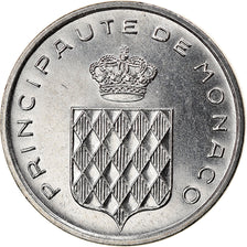 Coin, Monaco, Rainier III, Centime, 1976, AU(55-58), Stainless Steel, KM:155