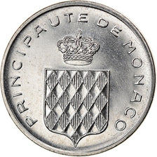 Coin, Monaco, Rainier III, Centime, 1976, AU(55-58), Stainless Steel, KM:155
