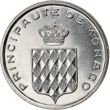 Coin, Monaco, Rainier III, Centime, 1976, AU(55-58), Stainless Steel, KM:155