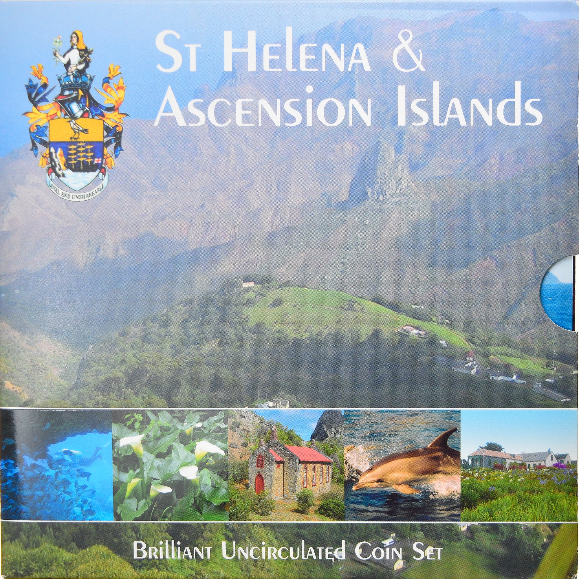 Coin, SAINT HELENA & ASCENSION, Set, 2003, MS(65-70)