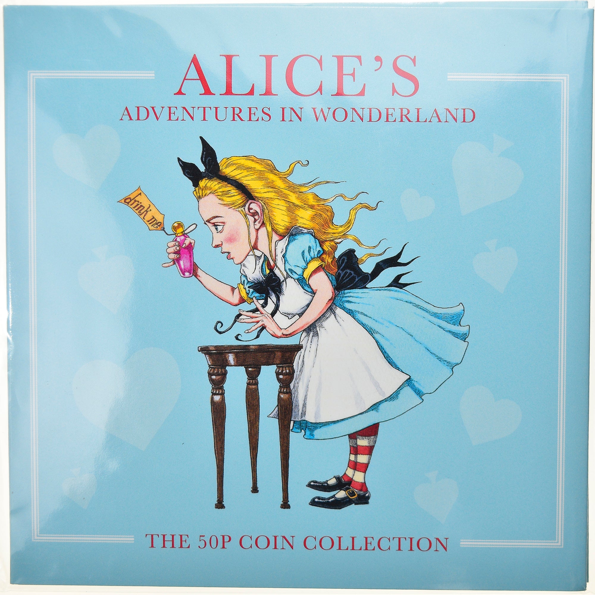 Münze, Isle of Man, Alice, 50 Pence, 2021, Set, STGL, Copper-nickel