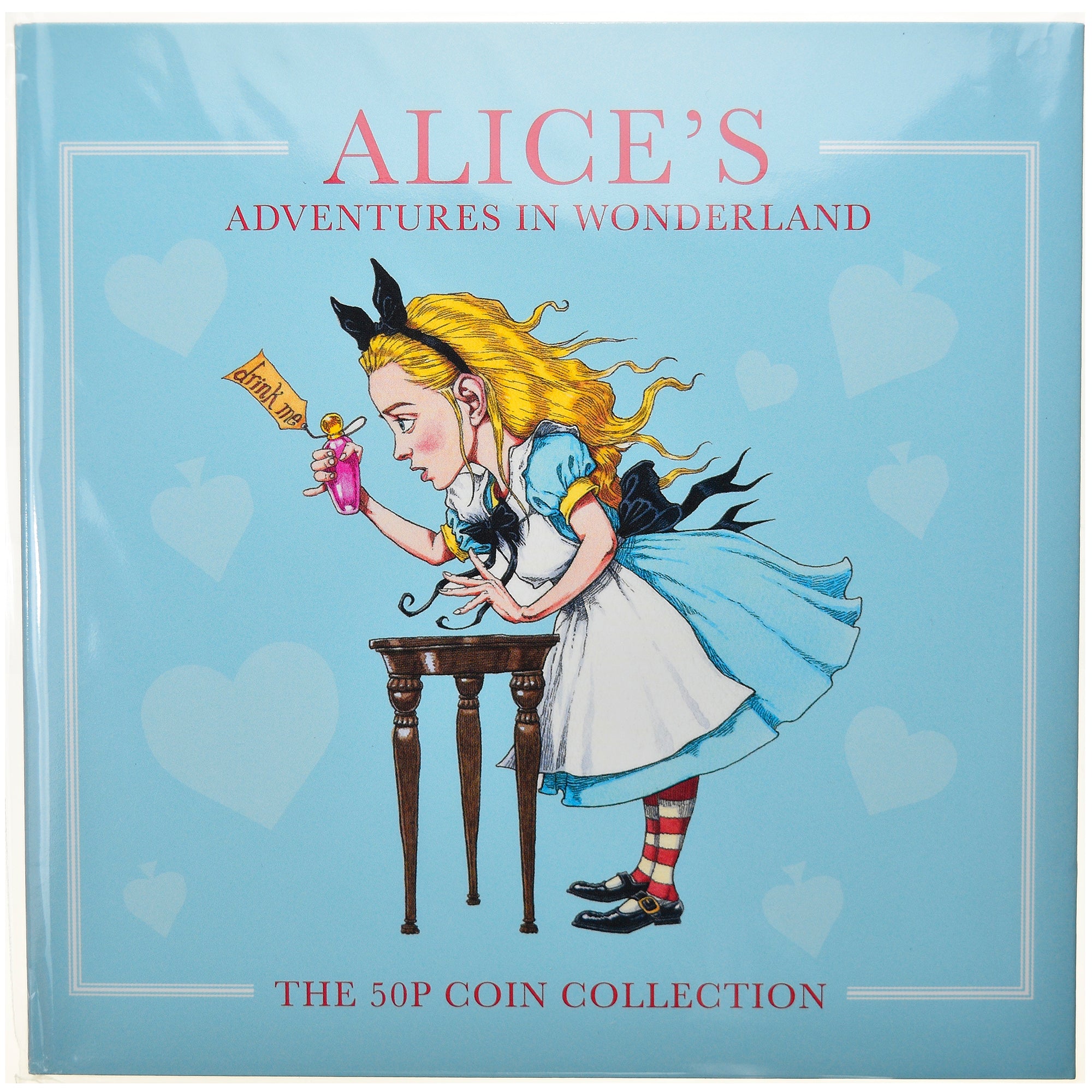 Moeda, Ilha de Man, Alice, 50 Pence, 2021, Set, MS(65-70), Cobre-níquel