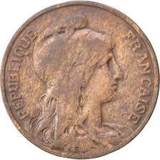 FRANCE, Dupuis, 10 Centimes, 1905, Paris, KM #843, VF(20-25), Bronze, 30,...