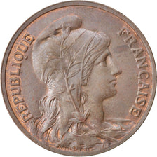 FRANCE, Dupuis, 10 Centimes, 1907, Paris, KM #843, AU(50-53), Bronze, 30,...