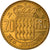 Coin, Monaco, Rainier III, 20 Francs, Vingt, 1951, AU(55-58), Aluminum-Bronze