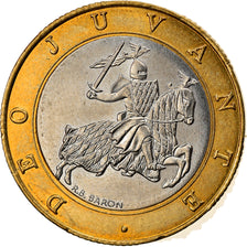 Coin, Monaco, Rainier III, 10 Francs, 2000, AU(55-58), Bi-Metallic, KM:163