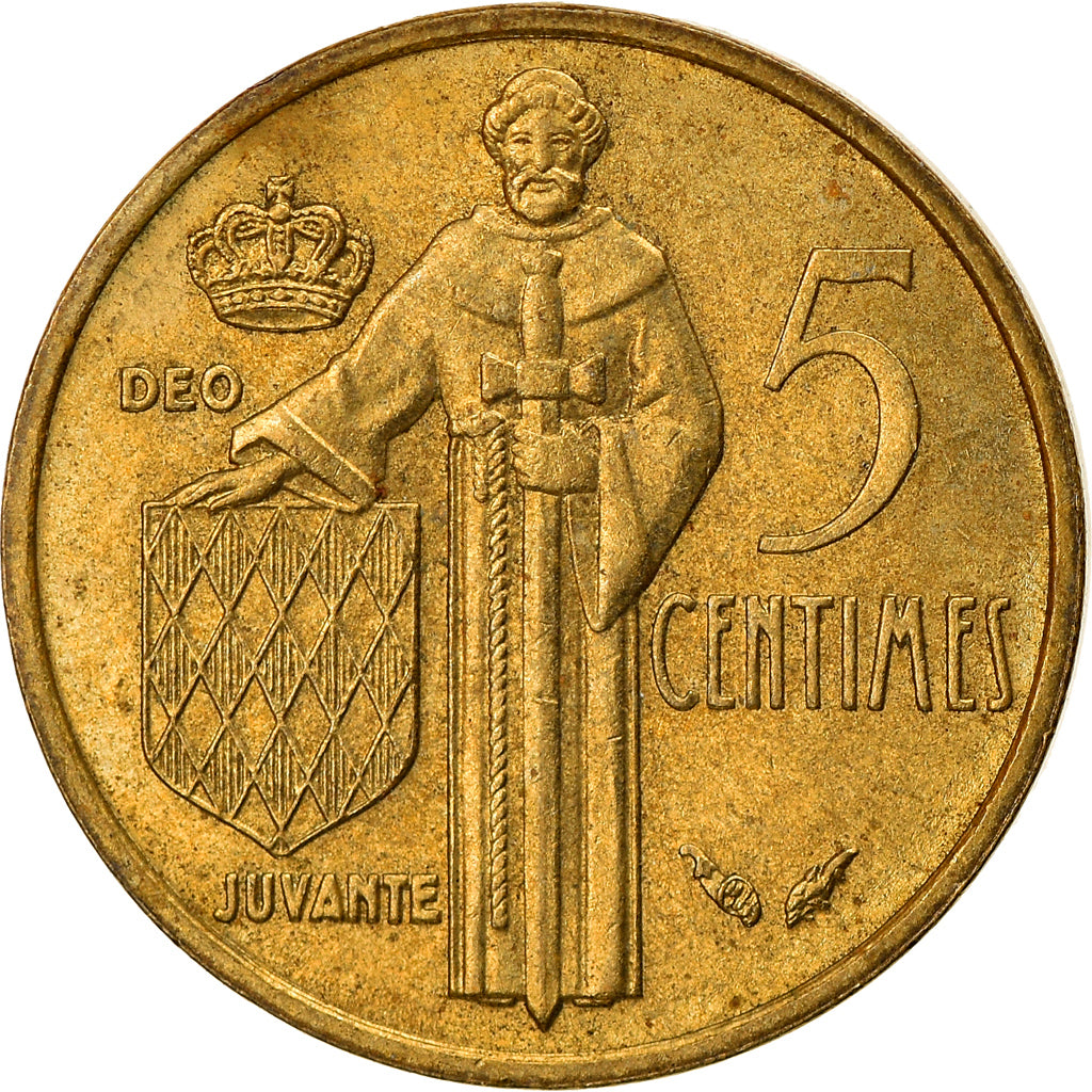 Coin, Monaco, Rainier III, 5 Centimes, 1978, EF(40-45), Aluminum-Bronze, KM:156