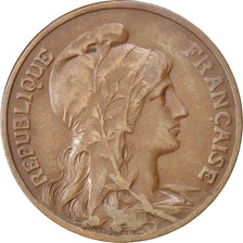 FRANCE, Dupuis, 10 Centimes, 1914, Paris, KM #843, EF(40-45), Bronze, 30,...