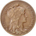 FRANCE, Dupuis, 10 Centimes, 1914, Paris, KM #843, EF(40-45), Bronze, 30,...