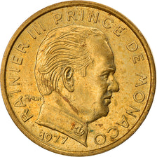 Coin, Monaco, Rainier III, 5 Centimes, 1977, EF(40-45), Aluminum-Bronze, KM:156