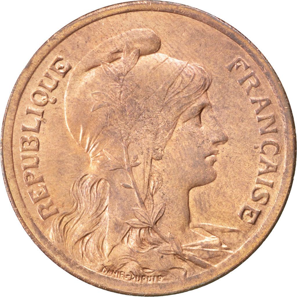 Coin, France, Dupuis, 10 Centimes, 1916, AU(55-58), Bronze, KM:843, Gadoury:277