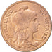 Coin, France, Dupuis, 10 Centimes, 1916, AU(55-58), Bronze, KM:843, Gadoury:277