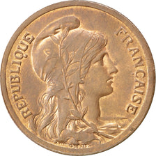 FRANCE, Dupuis, 10 Centimes, 1917, Paris, KM #843, MS(60-62), Bronze, 30,...