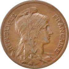 FRANCE, Dupuis, 10 Centimes, 1920, Paris, KM #843, AU(50-53), Bronze, 30,...
