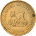 Coin, Macedonia, 5 Denari, 2006, EF(40-45), Brass, KM:4