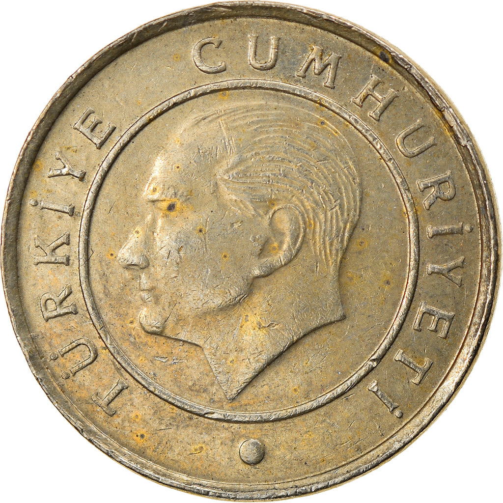 Moneta, Turcja, 25 Kurus, 2014, EF(40-45), Miedź-Nikiel, KM:1242