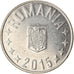 Coin, Romania, 10 Bani, 2015, Bucharest, EF(40-45), Nickel plated steel, KM:191