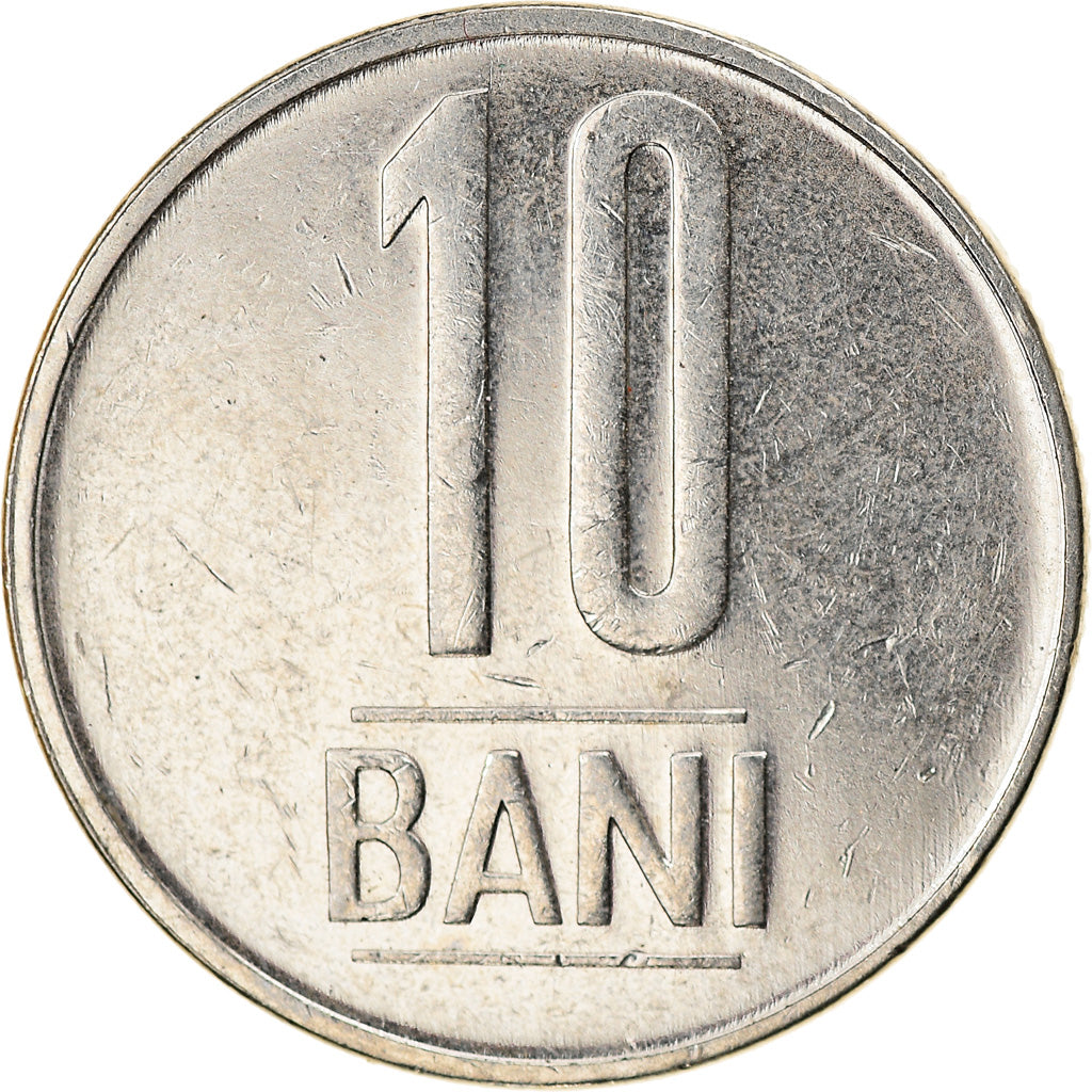 Coin, Romania, 10 Bani, 2015, Bucharest, EF(40-45), Nickel plated steel, KM:191