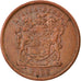 Moneta, Południowa Afryka, 5 Cents, 2006, EF(40-45), Miedź platerowana stalą