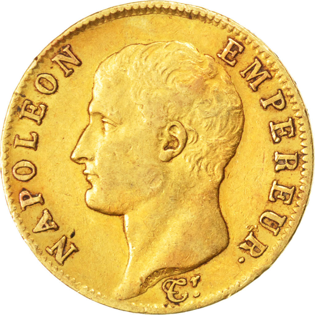 FRANCE, Napoléon I, 20 Francs, 1806, Paris, KM #674.1, EF(40-45), Gold, Gadoury 