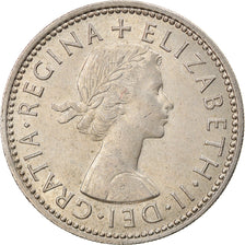 Coin, Great Britain, Elizabeth II, Shilling, 1961, AU(55-58), Copper-nickel