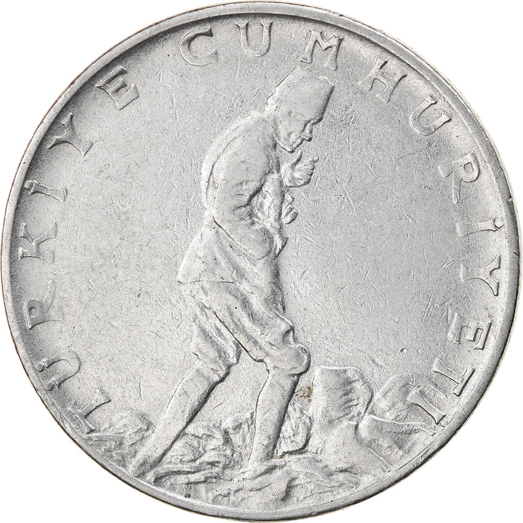 Monnaie, Turquie, 2-1/2 Lira, 1961, TTB, Stainless Steel, KM:893.1