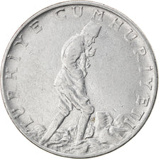 Monnaie, Turquie, 2-1/2 Lira, 1961, TTB, Stainless Steel, KM:893.1