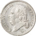 FRANCE, Louis XVIII, 1/4 Franc, 1819, Paris, KM #714.1, graded, PCGS, , Silver,.
