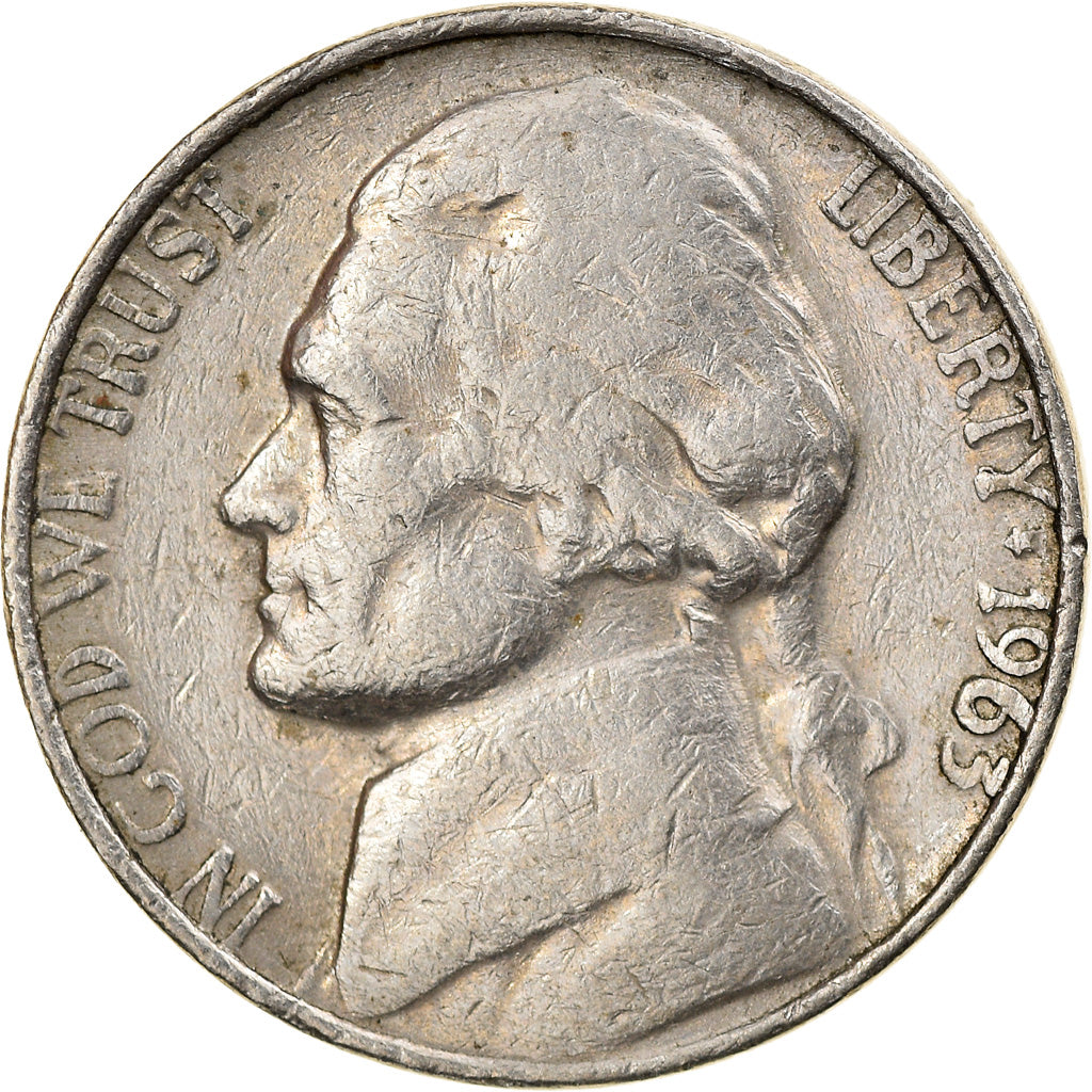 Munten, Verenigde Staten, Lincoln Cent, Cent, 1963, U.S. Mint, Philadelphia