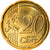 Łotwa, 20 Euro Cent, 2014, MS(64), Mosiądz