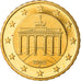 ALEMANHA - REPÚBLICA FEDERAL, 10 Euro Cent, 2002, Hambourg, MS(65-70), Latão