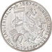 Deutschland, betaalpenning, In Langenthal, Hundert Jahre bank, 1967, UNZ, Silber