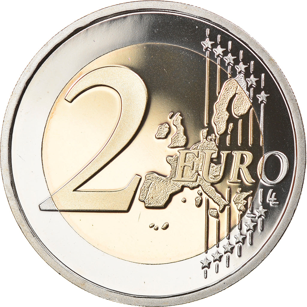 GERMANY - FEDERAL REPUBLIC, 2 Euro, 2002, Hambourg, MS(65-70), Bi-Metallic