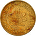 Coin, GERMANY - FEDERAL REPUBLIC, 5 Pfennig, 1990, Berlin, EF(40-45), Brass Clad
