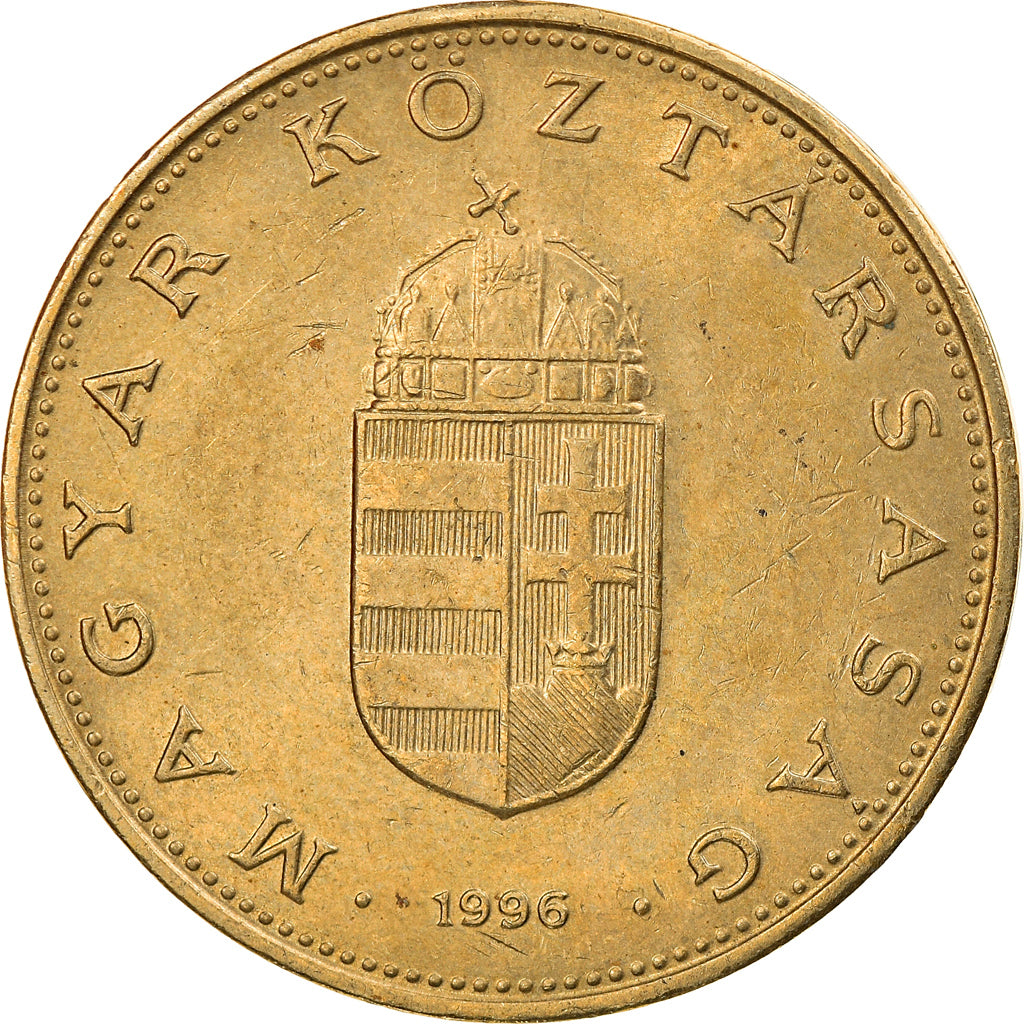 Münze, Ungarn, 100 Forint, 1996, Budapest, SS, Nickel-brass, KM:698