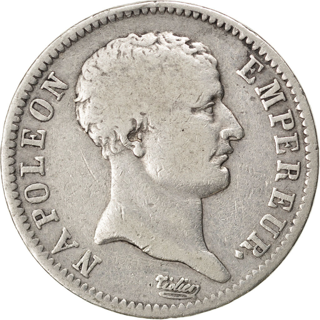 Monnaie, France, Napoléon I, Franc, 1807, Paris, TB, Argent, KM:681
