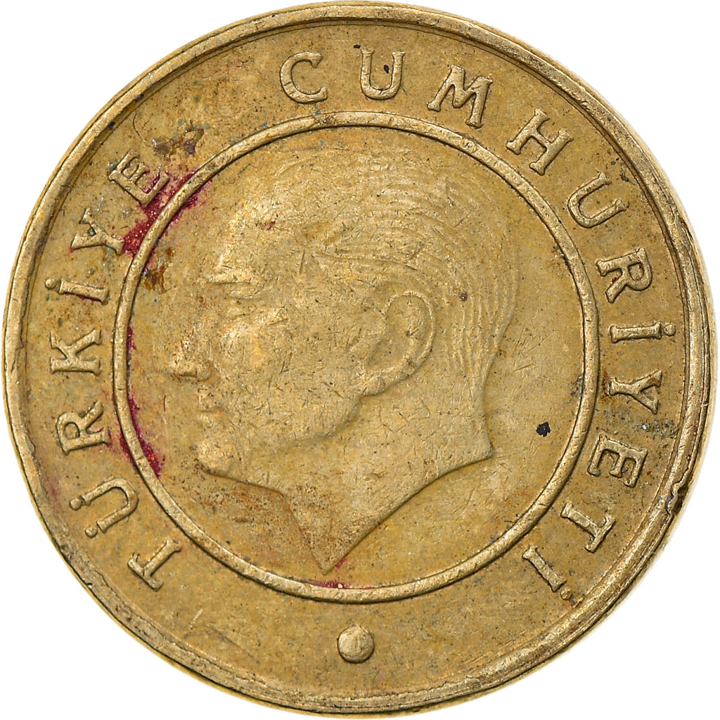 Munten, Turkije, 5 Kurus, 2011, FR+, Tin, KM:1240