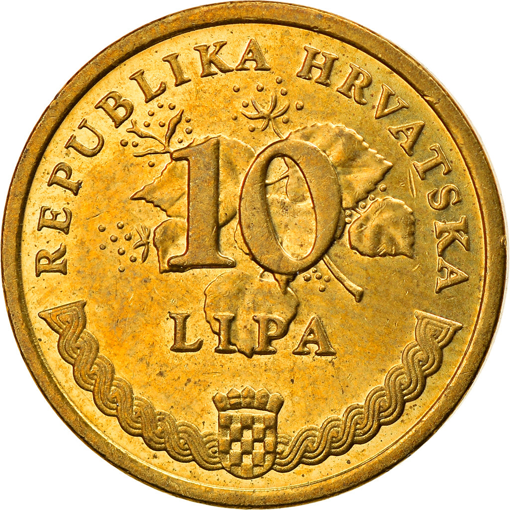 Monnaie, Croatie, 10 Lipa, 2012, TTB, Brass plated steel, KM:6