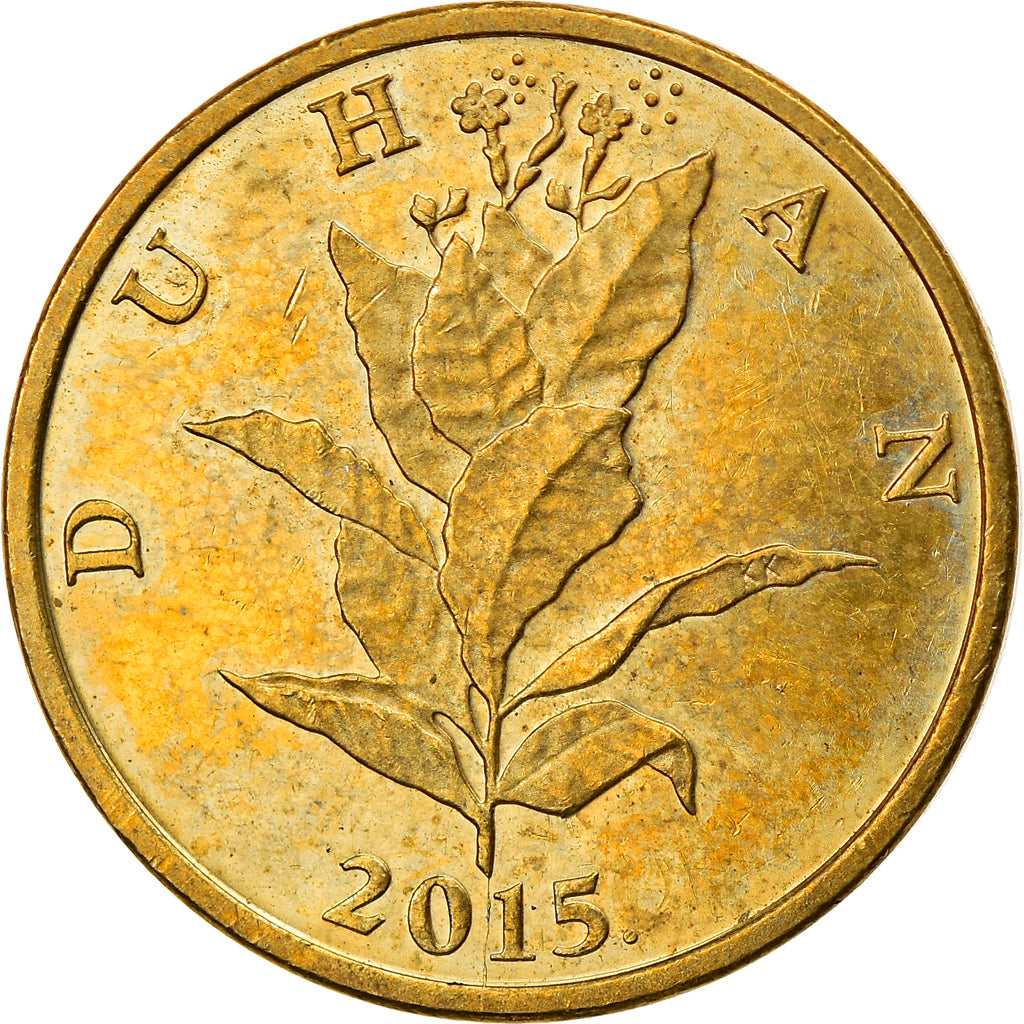 Coin, Croatia, 10 Lipa, 2015, EF(40-45), Brass plated steel, KM:6