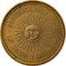 Coin, Argentina, 5 Centavos, 2009, EF(40-45), Brass plated steel, KM:109b
