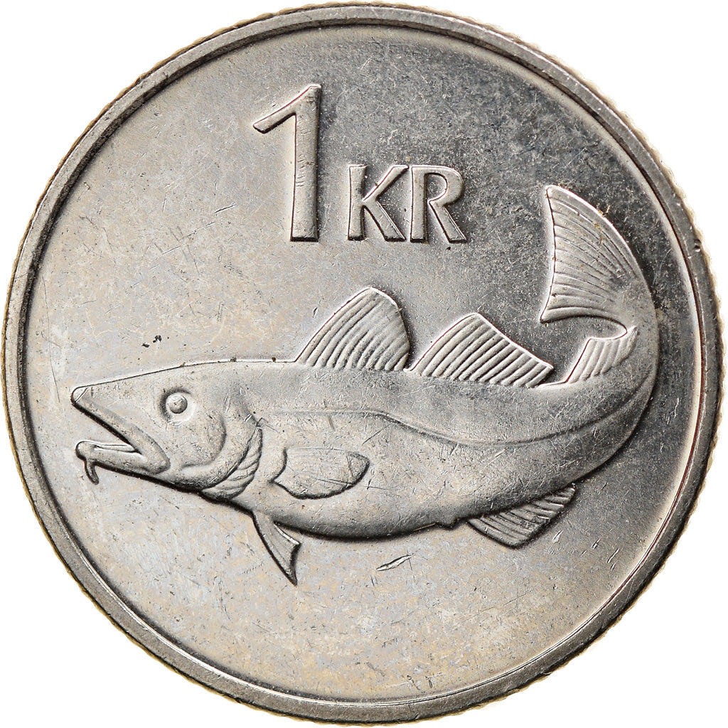 Moneta, Islanda, Krona, 2005, BB, Acciaio placcato nichel, KM:27A