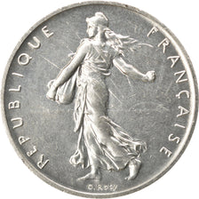 FRANCE, Franc, 1980, KM #P669, MS(63), Silver, Gadoury #104.P2, 14.38