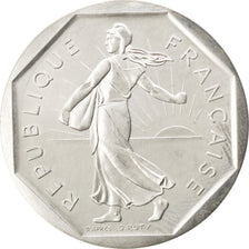 FRANCE, 2 Francs, 1980, KM #P672, MS(63), Silver, Gadoury #123.P2, 18.06