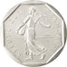 FRANCE, 2 Francs, 1980, KM #P672, MS(63), Silver, Gadoury #123.P2, 18.06