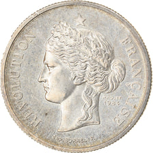 France, Medal, Bicentenaire de la Révolution Française, History, 1989, Borrel