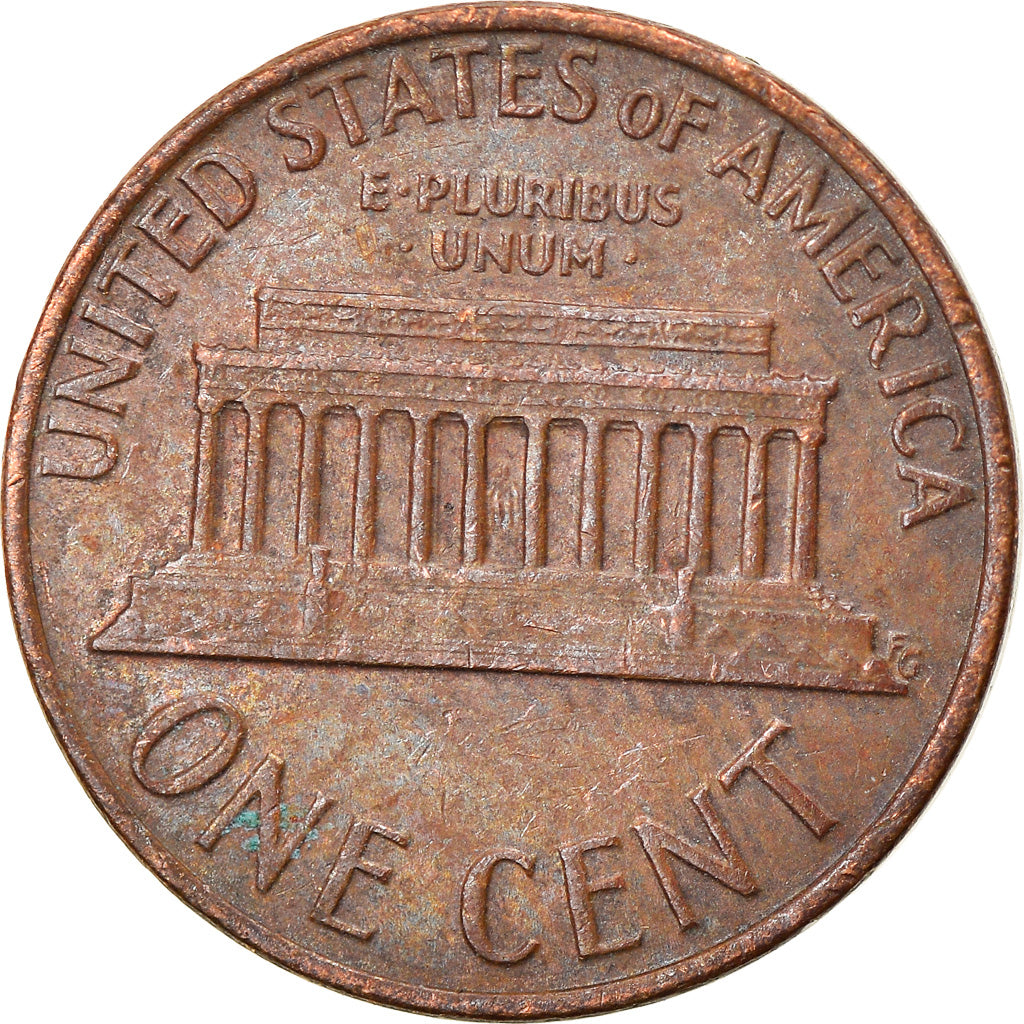 Coin, United States, Lincoln Cent, Cent, 1974, U.S. Mint, San Francisco