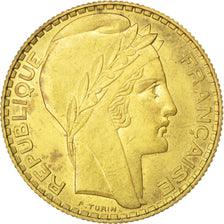 Moneta, Francja, 10 Francs, 1929, AU(50-53), Brązal, Gadoury:169.3